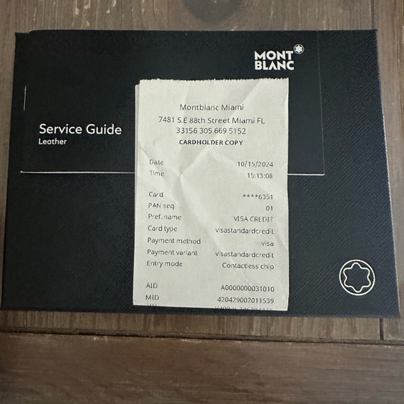 MONTBLANC EXTREME 3.0 WALLET 6CC WITH MONEY CLIP - Picture 7 of 7